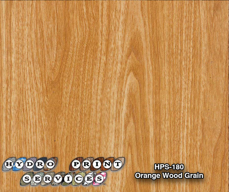 HPS-180 Orange Woood Grain
